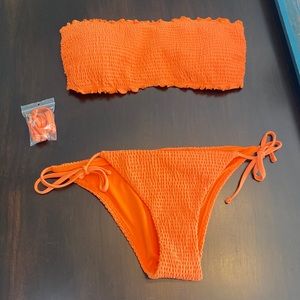 Hollister Bikini Bright Orange